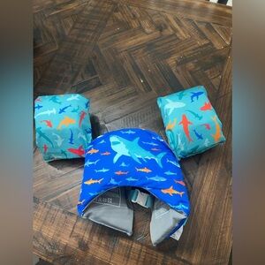 SwimWays Swim Trainer, Life Vest Kids Swim Vest, Arm Floaties
